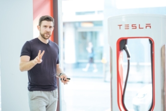 Innovation meets branding in Tesla Zurich
